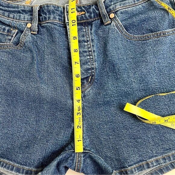 Torrid High Rise Shortie Denim Star Shorts - Picture 8 of 9